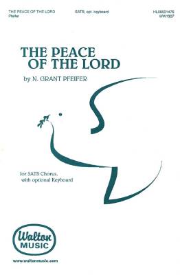Walton - The Peace of the Lord - Pfeifer - SATB