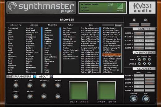 KV331 - SynthMaster Player - Tlchargement