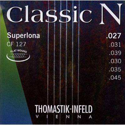 Classic N Series SUPERLONA Guitar Strings - Light (.027-.045)