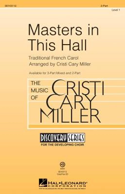 Hal Leonard - Masters in This Hall - Morris/Miller - 2pt