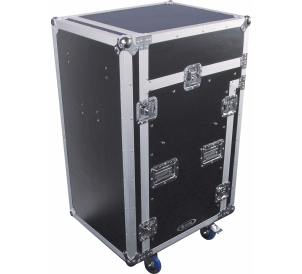 Glide Style Combo Rack 13x16u w/ Wheels and Table