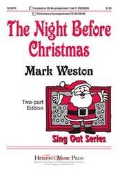 Heritage Music Press - The Night Before Christmas - Moore/Weston - 2pt