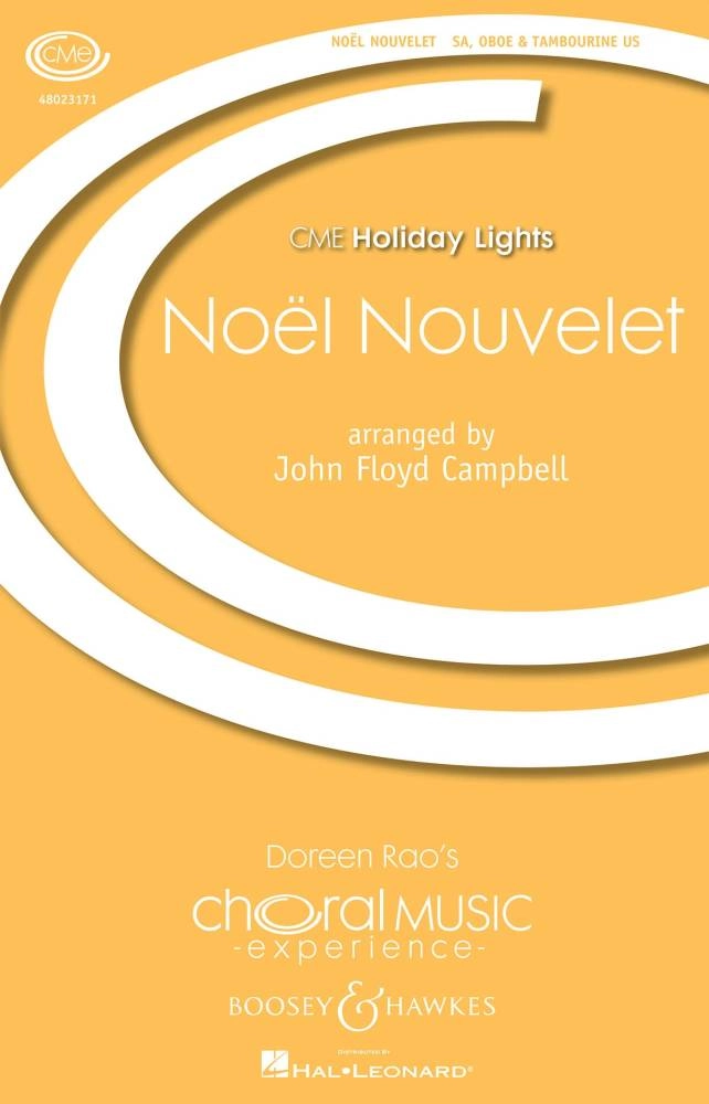 Noel Nouvelet - Traditional French/Campbell - 2pt