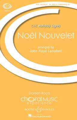 Noel Nouvelet - Traditional French/Campbell - 2pt