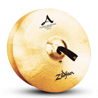 Zildjian - Classic Orchestral Selection Med Heavy Hand Cymbal Pair - 20 Inch