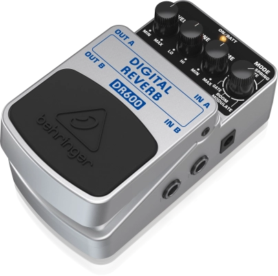 DR600 Digital Stereo Reverb Effects Pedal