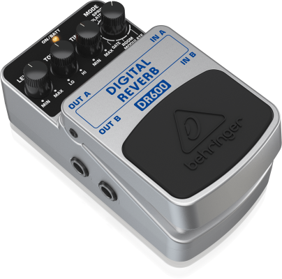 DR600 Digital Stereo Reverb Effects Pedal