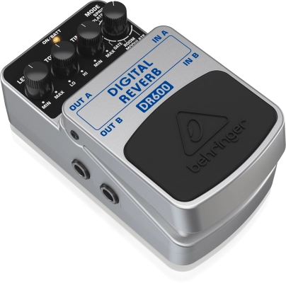 DR600 Digital Stereo Reverb Effects Pedal