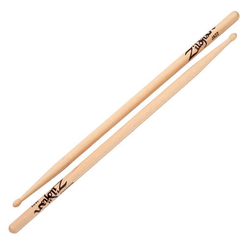 Jazz Natural Drumsticks - Wood
