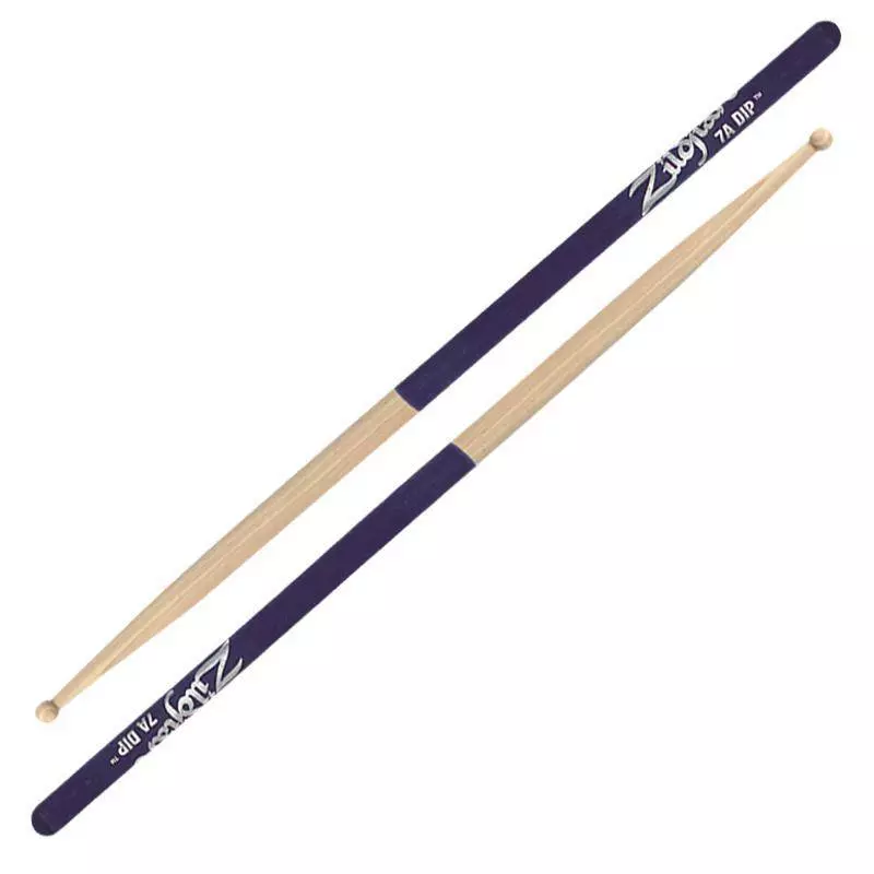 7A Purple Dip Drumsticks - Wood