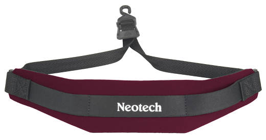 Neotech - Soft Sax Strap Reg Open Hook - Wine Red