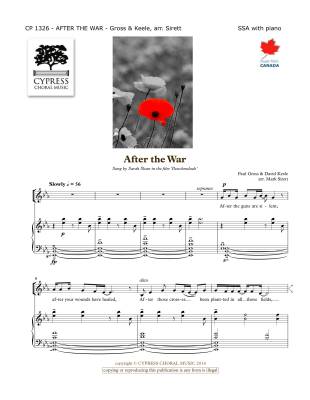 Cypress Choral Music - After the War - Gross/Keele/Sirett - SSA