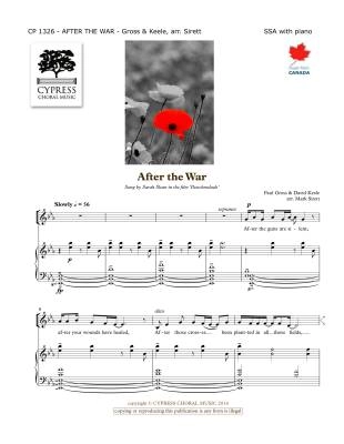 Cypress Choral Music - After the War - Gross/Keele/Sirett - SSA