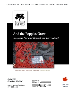 Cypress Choral Music - And the Poppies Grow - Forward-Houriet/Nickel - SATB