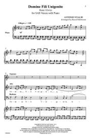 Domine Fili Unigenite from Gloria - Vivaldi/Robinson - SAB