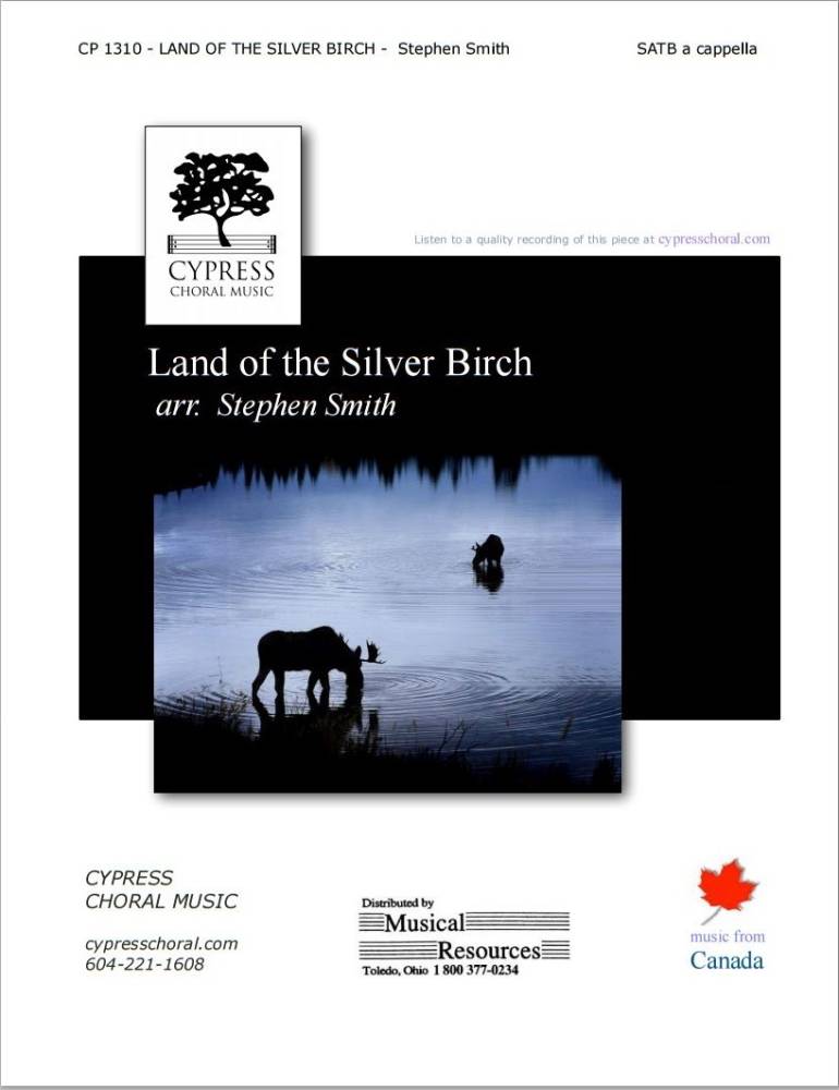Land of the Silver Birch - Traditional Canadian/Smith - SATB