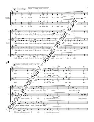 Land of the Silver Birch - Traditional Canadian/Smith - SATB