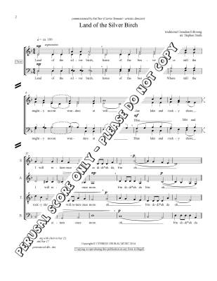 Land of the Silver Birch - Traditional Canadian/Smith - SATB
