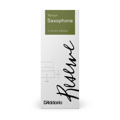 Reserve Tenor Saxophone Reeds - Strength 3.0, 5/Box