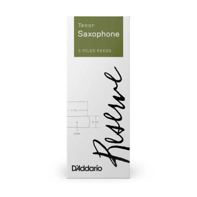 Reserve Tenor Saxophone Reeds - Strength 4.5, 5/Box