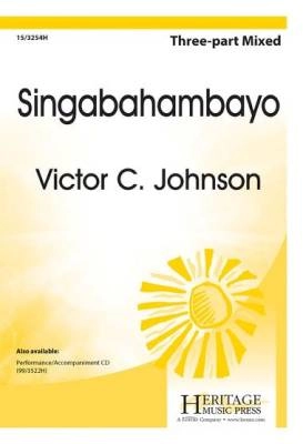 Heritage Music Press - Singabahambayo - Traditional/Johnson - 3 Pt Mixed