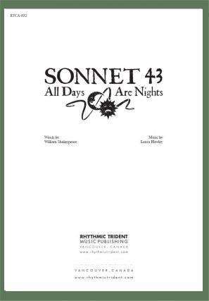 Sonnet 43-All Days Are Nights - Shakespeare/Hawley - SATB
