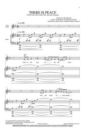 There Is Peace - Papoulis - SATB & 2pt