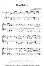 Umahlalela - African/Barrett - SATB