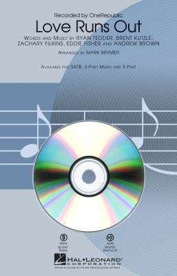 Hal Leonard - Love Runs Out - OneRepublic/Brymer - ShowTrax CD