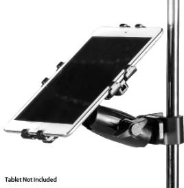 Mic Stand Tablet Mount (fits iPad Air, iPad Air 2 & most other tablets)