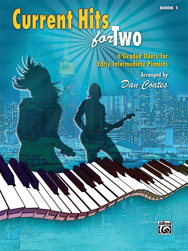 Current Hits for Two, Book 1 - Coates - Piano Duet (1 Piano, 4 Hands)