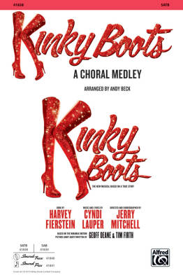 Kinky Boots, A Choral Medley - Lauper/Beck - SATB