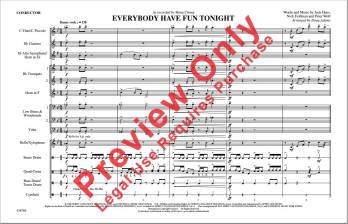 Everybody Have Fun Tonight - Hues/Feldman/Wolf/Adams - Marching Band - Gr. 2