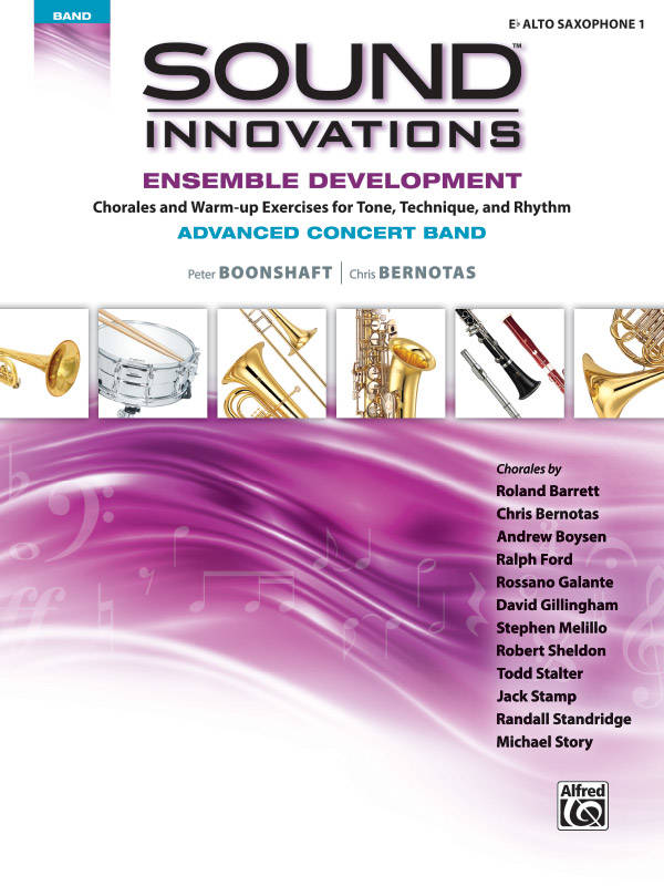 Sound Innovations for Concert Band: Ensemble Development for Advanced Concert Band - Boonshaft/Bernotas - Eb Alto Sax 1
