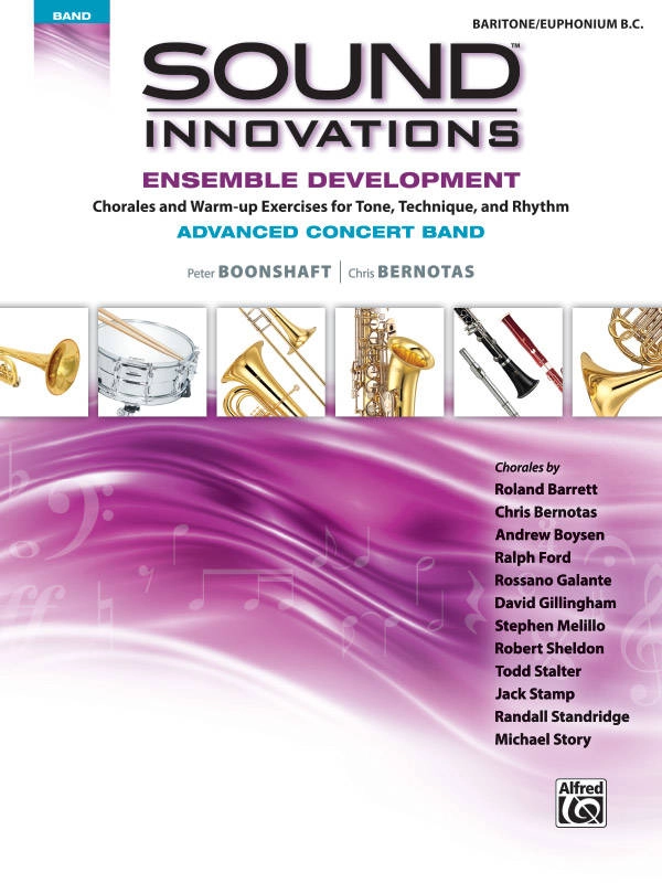 Sound Innovations for Concert Band: Ensemble Development for Advanced Concert Band - Baritone/Euphonium B.C. - Book