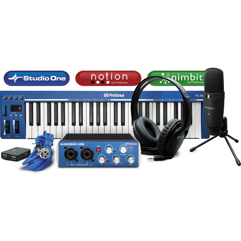 Music Creation Pack - USB Stereo Hardware/Software Kit