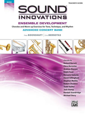Sound Innovations for Concert Band: Ensemble Development for Advanced Concert Band - Boonshaft/Bernotas - Conductor\'s Score