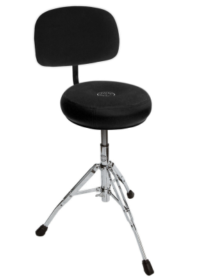 Roc N Soc - Nitro Extended Throne with Backrest and Round Seat - Black