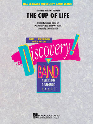 Hal Leonard - The Cup of Life - Child/Rosa/Vinson - Concert Band - Gr. 1.5