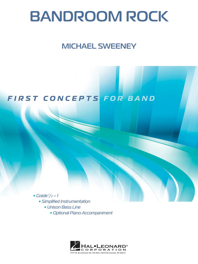 Bandroom Rock - Sweeney - Concert Band - Gr. 0.5-1