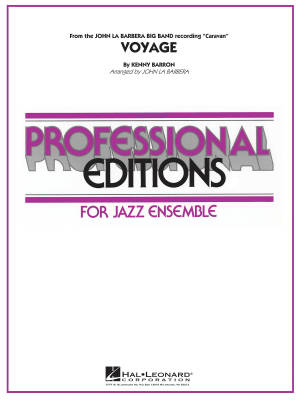 Hal Leonard - Voyage - Barron/La Barbera - Jazz Ensemble - Gr. 5