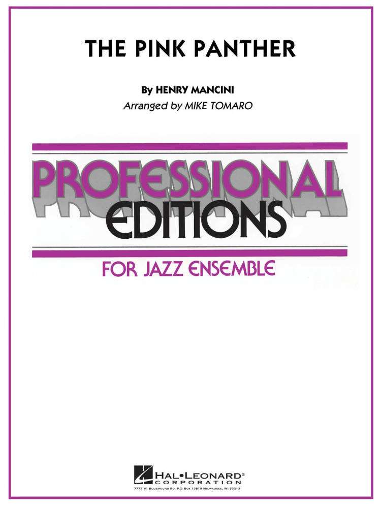 The Pink Panther - Mancini/Tomaro - Jazz Ensemble - Gr. 5