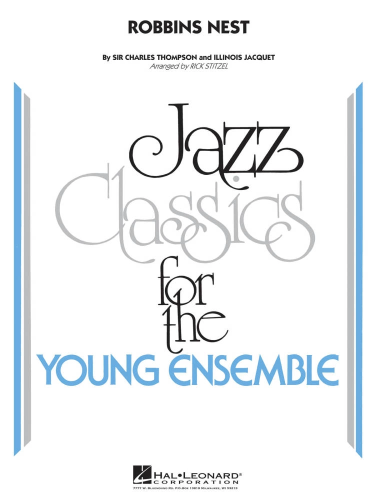 Robbins Nest - Jacquet/Thompson/Stitzel - Jazz Ensemble - Gr. 3