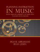 Planning Instruction in Music - Abrahams/John - Book