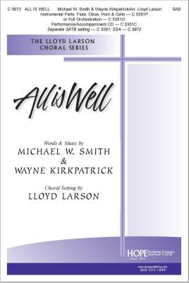 Hope Publishing Co - All Is Well - Smith/Kirkpatrick/Larson - SAB