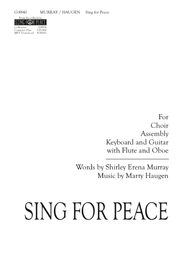 Sing for Peace - Murray/Haugen - SA