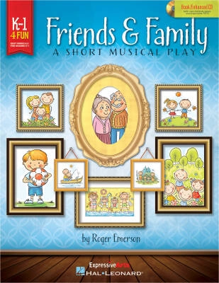 Hal Leonard - Friends & Family - Emerson - Book/Enhanced CD