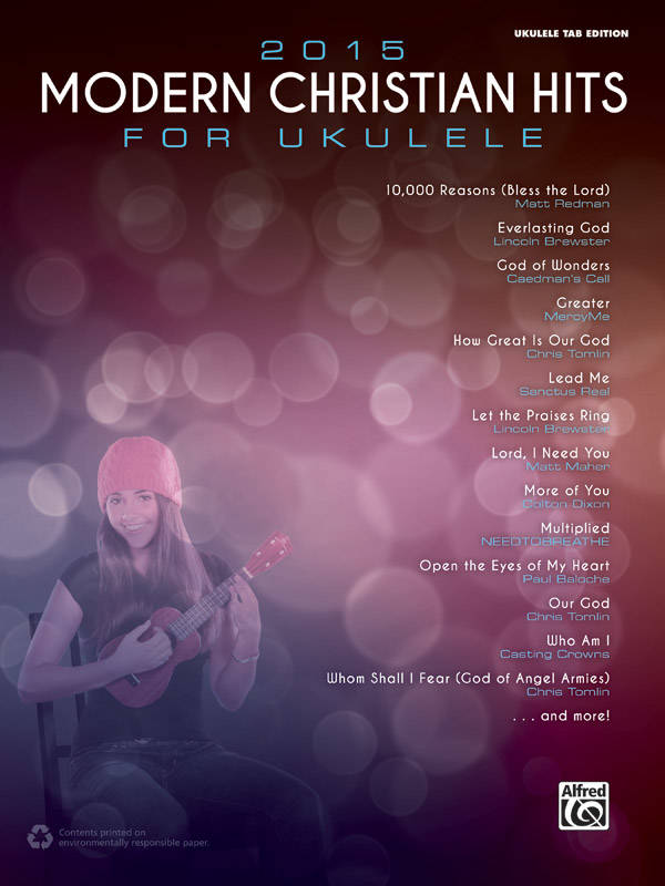 2015 Modern Christian Hits for Ukulele - Book