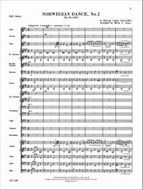 Norwegian Dances Nos. 2 & 3 - Grieg/Isaac - Full Orchestra - Gr. 3.5