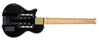 Traveler Guitar EG-1 Custom V2 Electric Travel Guitar - Black W
